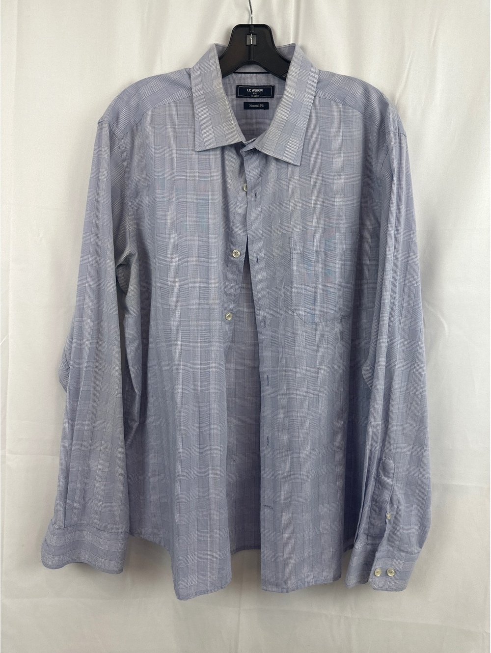 LC Waikiki Classic Normal Fit XXL Men's Dress Shirt Lightly-